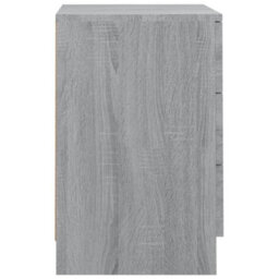 Vidaxl Bedside Cabinets 2 Pcs Grey Sonoma 38X35X56 Cm Engineered Wood - thumbnail 6