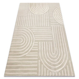RugsX Carpet Balance 1918 Taupe - Geometric, Structural, Glamour 240X330 Cm - thumbnail 4
