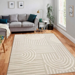 RugsX Carpet Balance 1918 Taupe - Geometric, Structural, Glamour 240X330 Cm - thumbnail 5