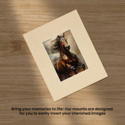 Ak Frames 12X10 Ivory Picture Mounts To Fit 6X4 Aperture Size - Mount Board Only (No Frame Included) - thumbnail 5