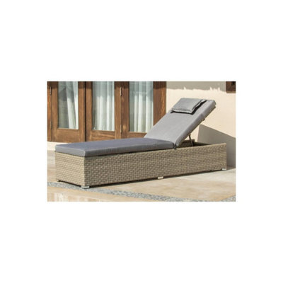 Chesterton Outdoor Rattan Sun Lounger - Featuring Chesterton Lounge Set - image 1