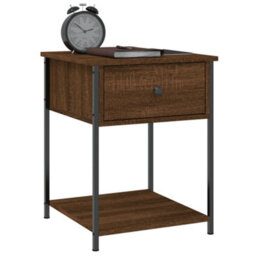 Berkfield Bedside Tables 2 Pcs Brown Oak 44X45X58 Cm Engineered Wood - thumbnail 4