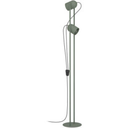 Loops Stylish Modern Green Ceiling Spotlight For Any Indoor Room - thumbnail 1