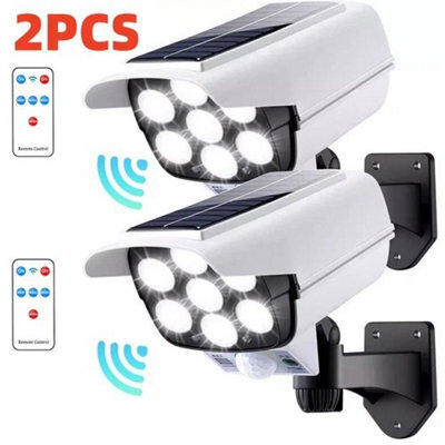 77 Led Solar Pir Motion Sensor Wall Light Outdoor Garden Security Lamp - image 1