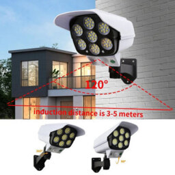 77 Led Solar Pir Motion Sensor Wall Light Outdoor Garden Security Lamp - thumbnail 5