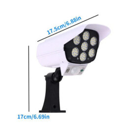 77 Led Solar Pir Motion Sensor Wall Light Outdoor Garden Security Lamp - thumbnail 2