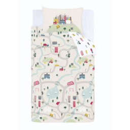 Bianca Bedding Transport Cotton Duvet Cover Set With Pillowcases White - thumbnail 5
