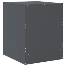 Vidaxl Bedside Cabinets 2 Pcs Anthracite 34.5X39X44 Cm Steel - thumbnail 9