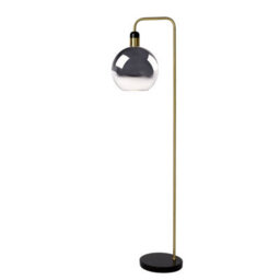 Lucide Julius Glass Floor Lamp Black - thumbnail 3