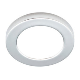 Litecraft Darly Chrome 1 Lamp Modern Bathroom 6W Led Flush Ceiling Light - thumbnail 2