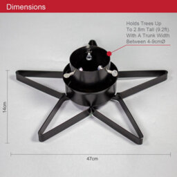 The Christmas Workshop Star Shaped Christmas Tree Stand - thumbnail 3