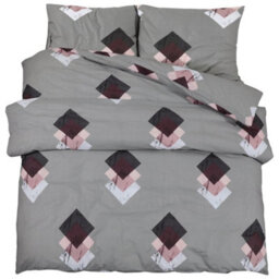 Walplus Duvet Cover Set Grey 220X240 Cm Cotton - thumbnail 2
