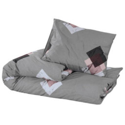 Walplus Duvet Cover Set Grey 220X240 Cm Cotton - thumbnail 3