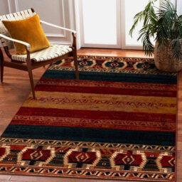 RugsX Wool Carpet Omega Vritti Ethnic, Ruby  200X300 Cm - thumbnail 5