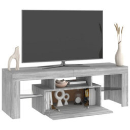 Vidaxl Tv Cabinet With Led Lights Grey Sonoma 120X35X40 Cm - thumbnail 7