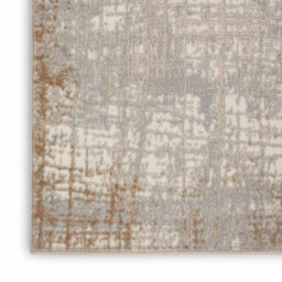 Xample Calvin Klein Rush Ivory Taupe Rug 244X305Cm Extra Large Modern Abstract Machine Woven Low Pile Luxury Neutral Rug - thumbnail 6
