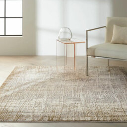 Xample Calvin Klein Rush Ivory Taupe Rug 244X305Cm Extra Large Modern Abstract Machine Woven Low Pile Luxury Neutral Rug - thumbnail 3
