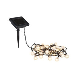 Paulmann 94874 Solar Fairy Lights Soala Ip44 3000K 30X3Lm Black - thumbnail 2