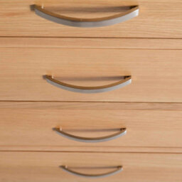 London Oak 2 Over 4 Chest Of Drawers Fully Assembled - By Roseland Furniture - thumbnail 7