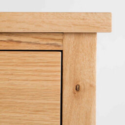 London Oak 2 Over 4 Chest Of Drawers Fully Assembled - By Roseland Furniture - thumbnail 4