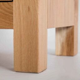 London Oak 2 Over 4 Chest Of Drawers Fully Assembled - By Roseland Furniture - thumbnail 8
