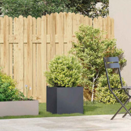 Walplus Planter Anthracite 40X40X40 Cm Cold-Rolled Steel - thumbnail 3