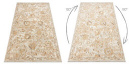 RugsX Wool Carpet Soho 477.22.la115 Osta Ornament, Flowers Natural Beige 160X240 Cm - thumbnail 3