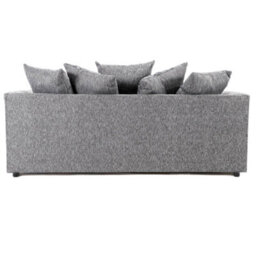 Furnishings For Less UK Byron Dundee Chenille Fabric 3 Seater Sofa Light Grey - thumbnail 2