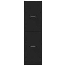 Walplus Apothecary Cabinetâ Black 40X41X144.5 Cm Engineered Wood - thumbnail 5