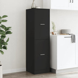 Walplus Apothecary Cabinetâ Black 40X41X144.5 Cm Engineered Wood - thumbnail 4