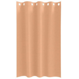 Walplus Curtains With Curtains 2 Pcs Light Brown Polyester - thumbnail 4
