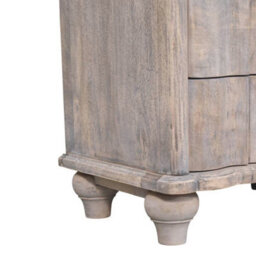 Artisan Furniture Solid Wood Beaumont Curved Nightstand - thumbnail 6
