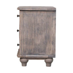 Artisan Furniture Solid Wood Beaumont Curved Nightstand - thumbnail 7