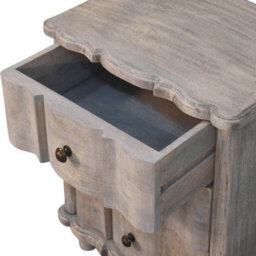 Artisan Furniture Solid Wood Beaumont Curved Nightstand - thumbnail 5