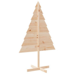 Berkfield Versatile Wooden Christmas Tree For Decoration 150 Cm Solid Wood - thumbnail 5