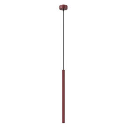 Sollux Lighting Arche Steel Burgundy 1 Lights Modern Pendant Lamps - thumbnail 1