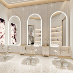 Cassilando White Arched Led Full Length Mirror/standing Wall Mirror180X80Cm/70.86X31.49In 3 Colour Modes Dimmable Floor Standing - thumbnail 2