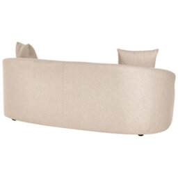Beliani Modern Sofa Amal Fabric Beige - thumbnail 5