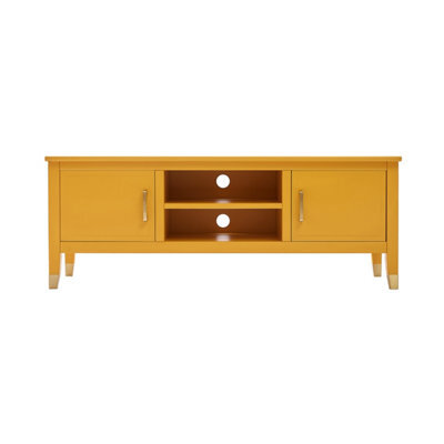 Cabinet Bits Palazzi  2 Door Tv Unit Mustard H45 W120 D35Cm - image 1