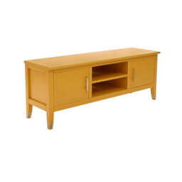 Cabinet Bits Palazzi  2 Door Tv Unit Mustard H45 W120 D35Cm - thumbnail 3