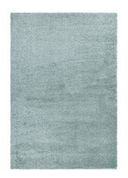 Duck Egg Plain Modern Shaggy Luxurious Easy To Clean Rug For Living Room And Bedroom-160Cm X 230Cm - thumbnail 5