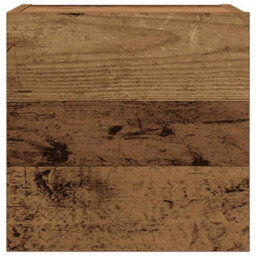 Berkfield Wall Mounted Tv Cabinets 8 Pcs Old Wood Engineered Wood - thumbnail 7