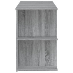 Berkfield Desk Grey Sonoma 140X50X75 Cm Engineered Wood - thumbnail 5