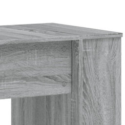 Berkfield Desk Grey Sonoma 140X50X75 Cm Engineered Wood - thumbnail 7