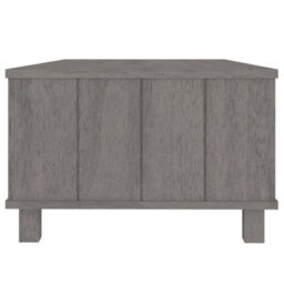 Walplus Coffee Table Hamar Light Grey 100X55X35 Cm Solid Wood Pine - thumbnail 6