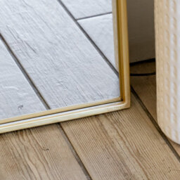Jōbū Jobu Home - Takara, Full Length Leaner Gold Metal Rectangle Mirror - 200Cm X 120Cm - thumbnail 2