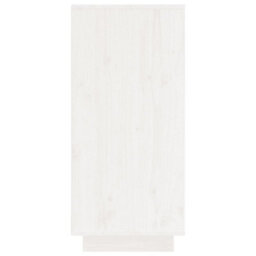 Vidaxl Sideboard White 60X34X75 Cm Solid Wood Pine - thumbnail 7