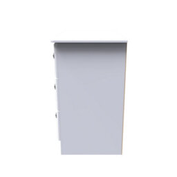 Kendal 3 Drawer Chest In White Ash (Ready Assembled) - thumbnail 2