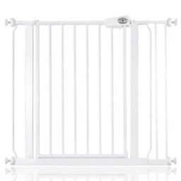 Bettacare Easy Fit Pressure Dog Gate, 87.9Cm - 95.9Cm, White, Pressure Fit Pet Gate For Dog And Puppy, Pet And Dog Barrier - thumbnail 1