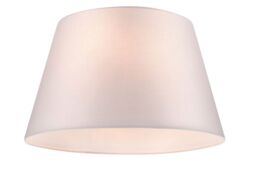 GoodHome Lokombi Light Grey Fabric Dyed Conical Light Shade (D)40Cm - thumbnail 3